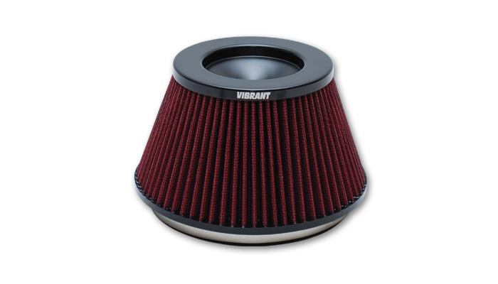 Vibrant The Classic Perf Air Filter 5in OD Conex3-5/8in Tallx6in ID Bellmouth
