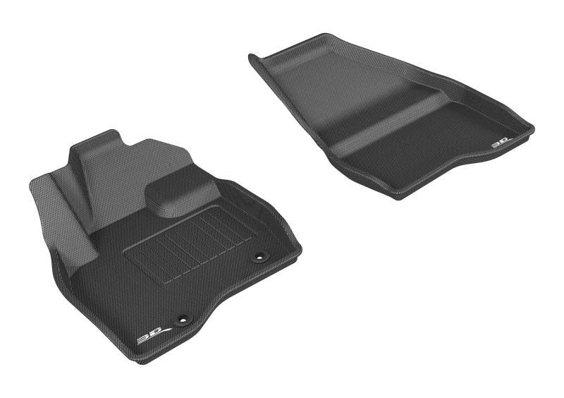 3D MAXpider Kagu Front Floor Mats for 2015-2016 Ford Explorer
