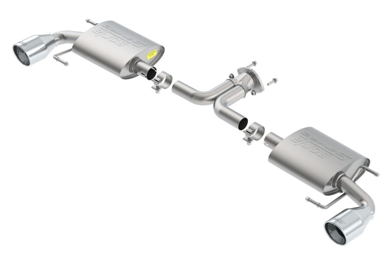 Borla 11918 14-16 Mazda 3 2.0/2.5L AT/MT FWD S-Type Cat-Back Exhaust Single Split Rear Exit - #11918