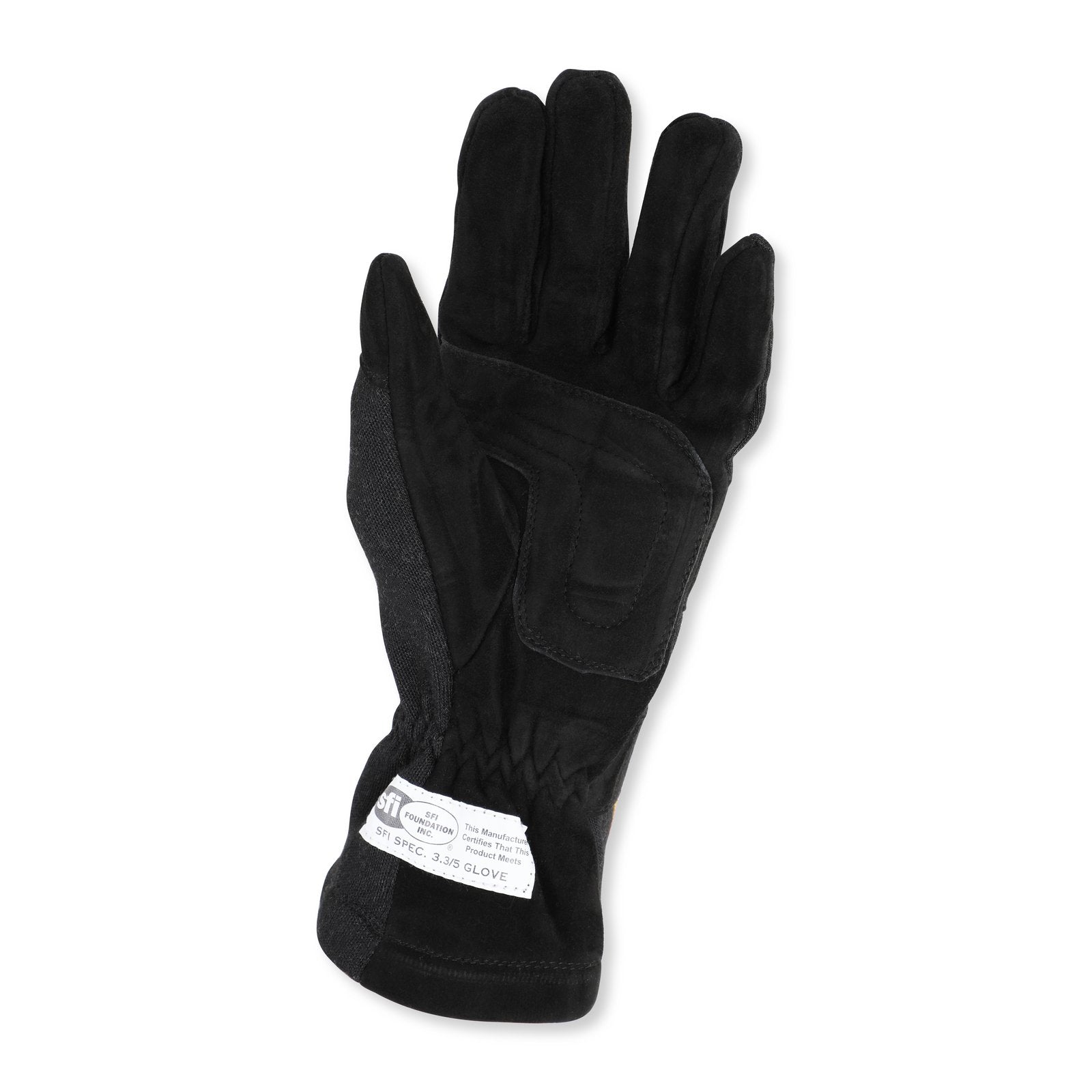 RaceQuip 355002 Black 2-Layer SFI-5 Glove - Small