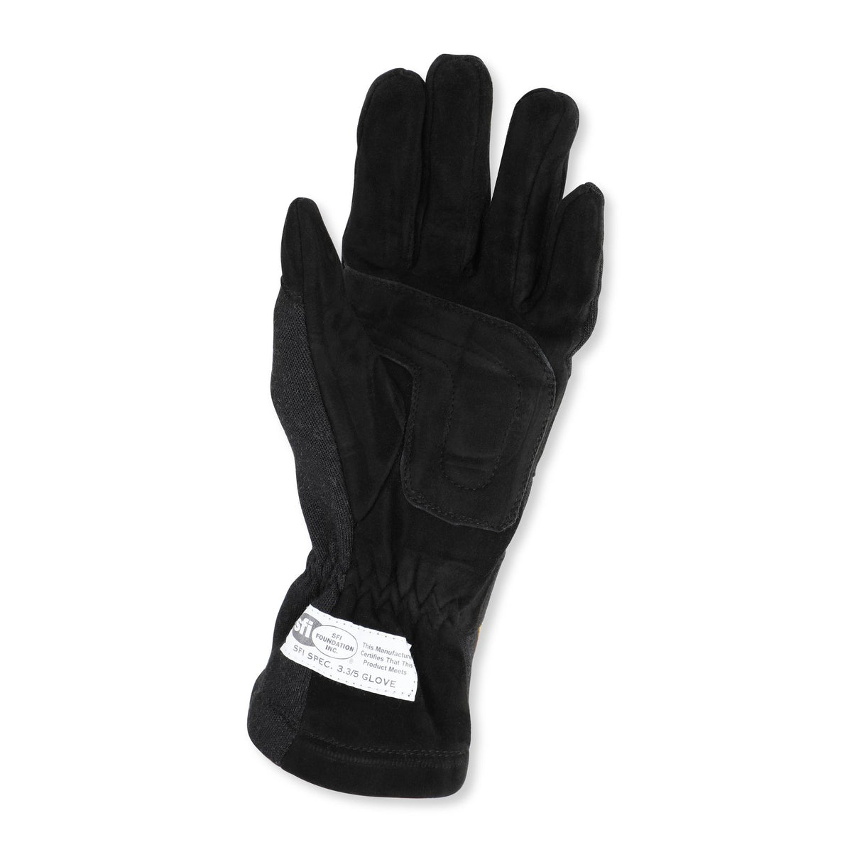RaceQuip 355003 Black 2-Layer SFI-5 Glove - Medium