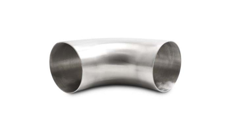 Vibrant 4.0in OD 5.91in Tangent Length T304 SS 90 Deg Mandrel Bend w/Extended