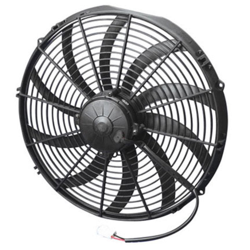 SPAL 30102048 16 Inch High Performance Electric Fan Pusher Curved Blade 1959 CFM