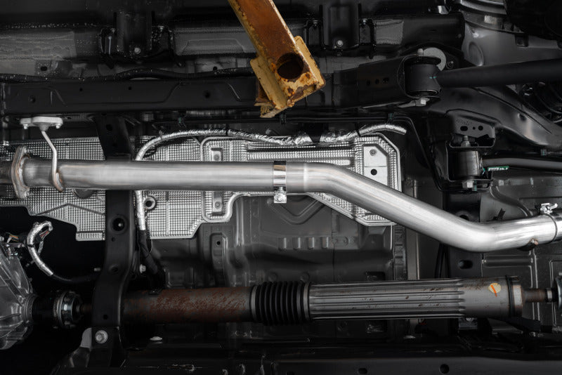 MBRP 2021+ Ford Bronco 2.3L/2.7L EcoBoost 3in Black AL Catback Exhaust