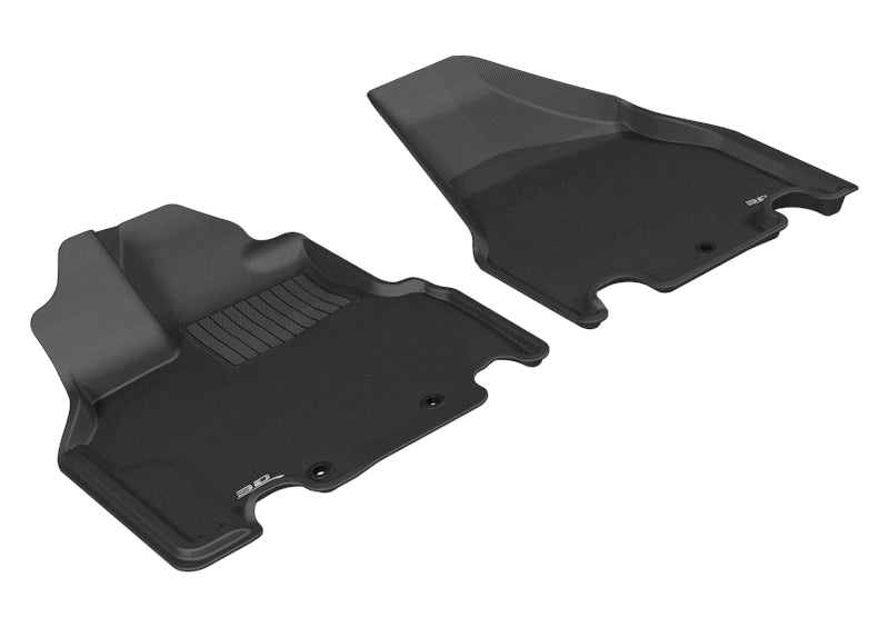 3D MAXpider Kagu Front Floor Mats for 2011-2017 Honda Odyssey EX