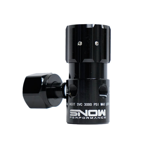Snow Performance SNO-354 Dual Outlet Adjustable 0-475 PSI 1/8 NPT CO2 Regulator