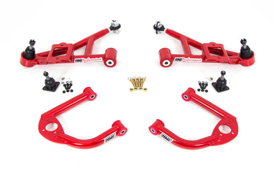 UMI Performance 230511-R Front A-Arms Street Red for 1993-2002 GM F-Body