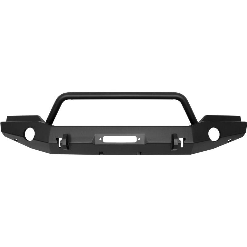 Westin 59-80045 WJ2 Full Width Front Bumper for 2007-2018 Wrangler JK Textured Black