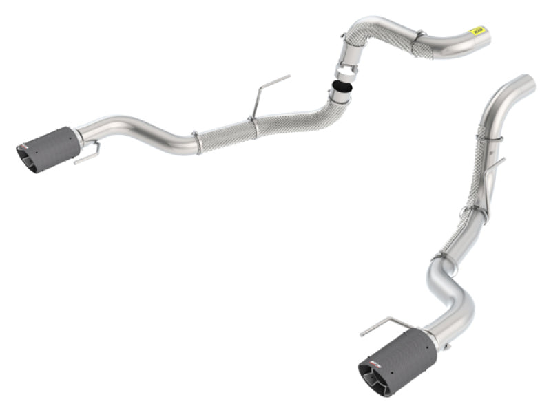 Borla 60640CFBA 2017 Ford Raptor 3.5L AT RWD CC Short Bed/EC Standard Bed 3in Tailpipe Assembly w/ CF Tips - #60640CFBA