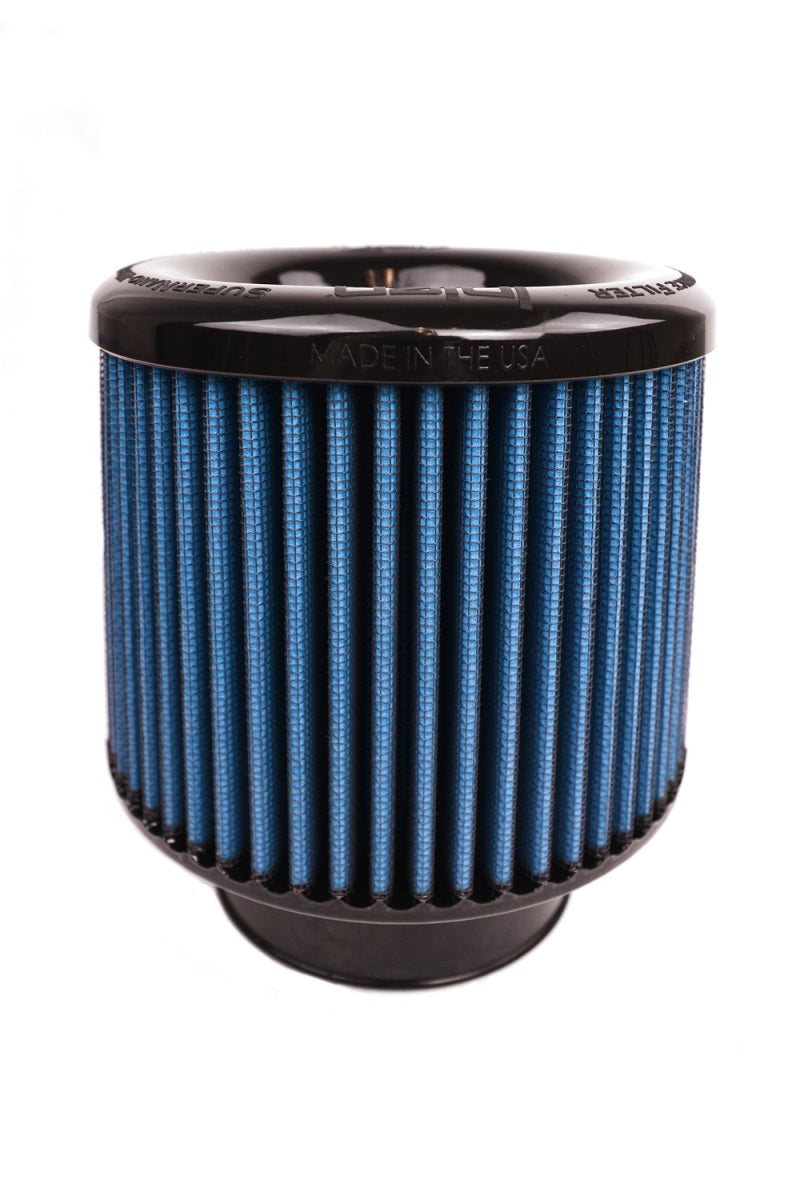 Injen AMSOIL Ea Nanofiber Dry Air Filter - 3.50 Filter 6 Base / 5 Tall / 5 Top - #X-1015-BB
