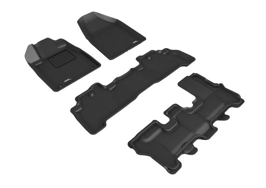 3D MAXpider Kagu Front & Rear Floor Mats for 2007-2013 Acura MDX