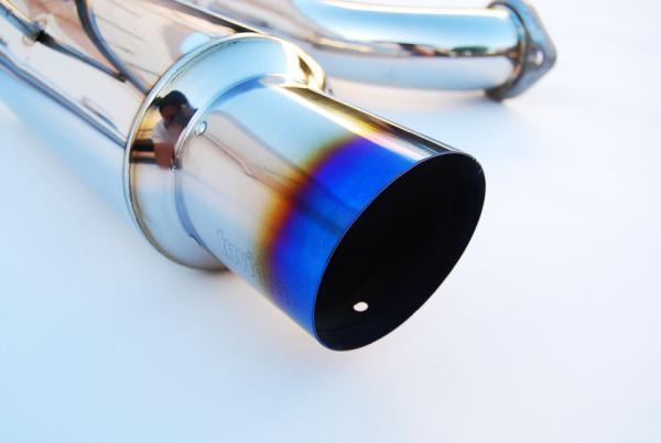 Invidia HS08SW4GTT 08-14 Subaru WRX Sedan Single N1 Titanium tip Cat-back Exhaust