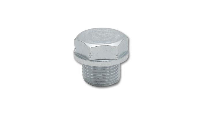 Vibrant Threaded Hex Bolt capping Oxygen Sens Bung Mild Steel M18x1.5 thread