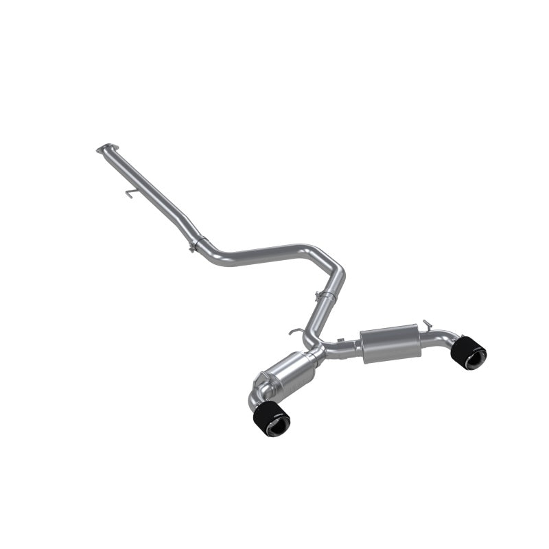 MBRP Veloster N 2.0L Turbo 3in Cat Back - T304 - Carbon Fiber Tip
