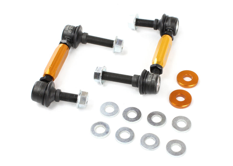 Whiteline KLC242 Adjustable Rear Sway Bar Endlink for 2016-2026 Toyota Prius, 2017-2024 Toyota Prius Prime, 2018-2024 Toyota Camry and More