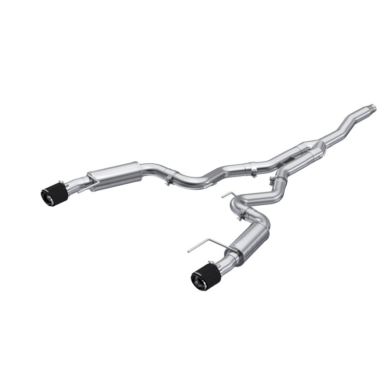 MBRP Ford Mustang 2.3 EcoBoost 3in Cat-Back with 4.5in Carbon Fiber Tips