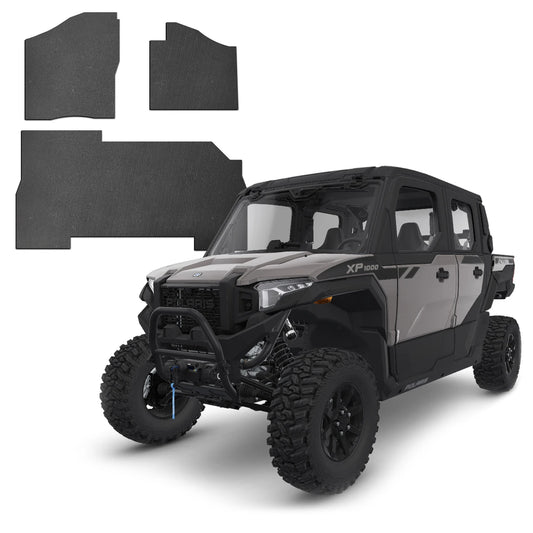 DEI for 2024-2026 Polaris Xpedition ADV5/XP5 4-Door Floor Mat Set - 3 Piece