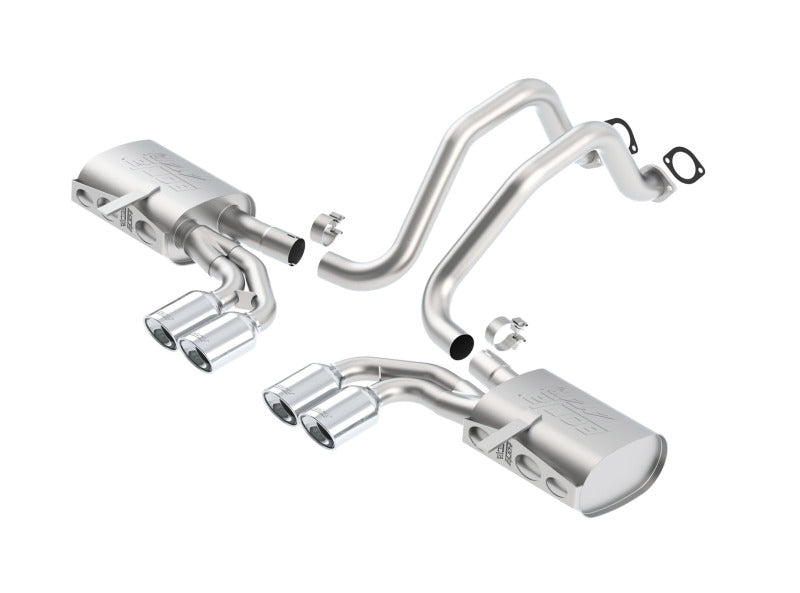 Borla 140428 97-04 Chevrolet Corvette 5.7L 8cyl ATAK SS Catback Exhaust - #140428