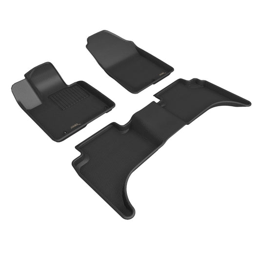 3D MAXpider Kagu Front & Rear Floor Mats for 2022 Hyundai Santa Cruz