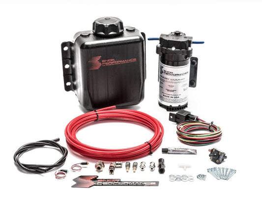 Snow Performance SNO-301 Stg 1 BC TD Water Inj Kit (w/Red Hi-Temp Tubing/QC)