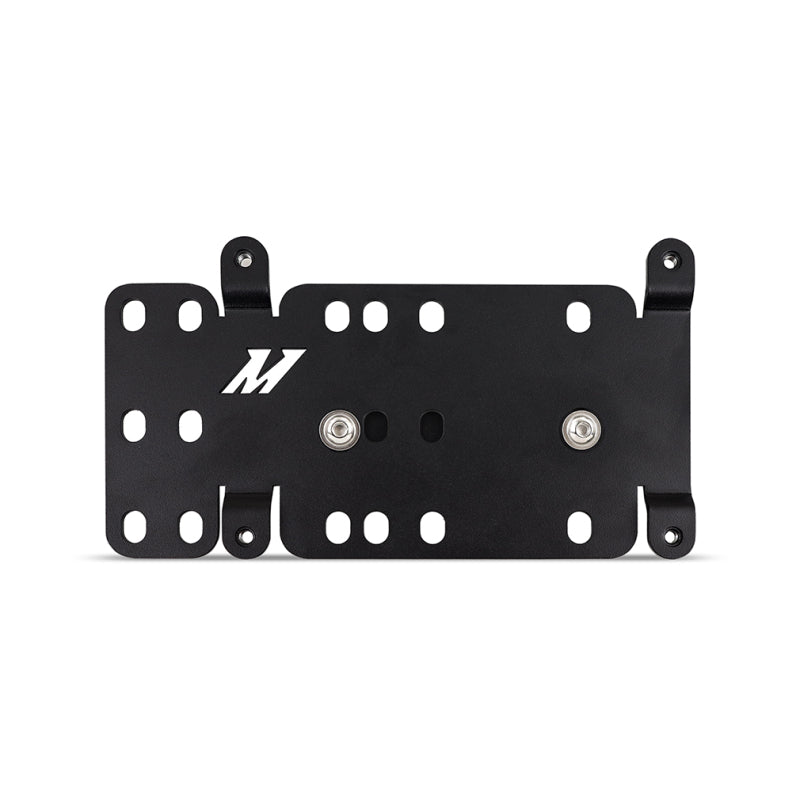 Mishimoto 2021+ Ford Bronco Modular Bumper License Plate Relocation - #MMLP-BR-21M
