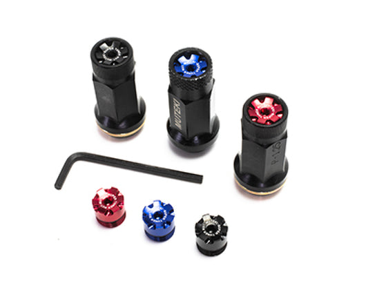 Wheel Mate 32956R Muteki Closed End Lug Nuts Red M12x1.50 - Set of 24