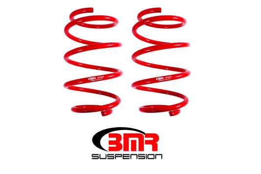 BMR 16-24 6th Gen Camaro Front Performance Version Lowering Springs - Red