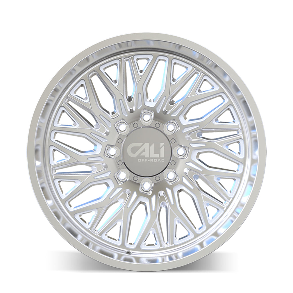 Cali Off-Road Crusher 9118 22x10 8x170 -19mm Polished Wheel 9118-22170P
