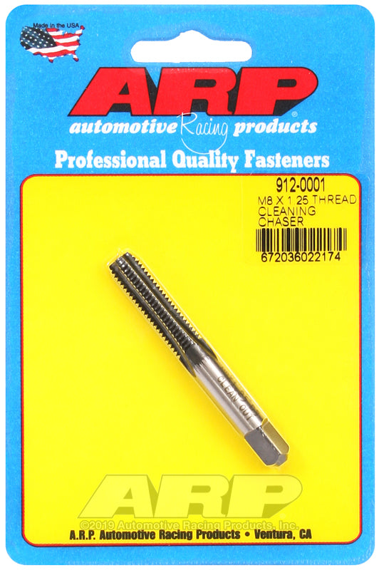 ARP 912-0001 M8 x 1.25 Thread Cleaning Chaser Tap