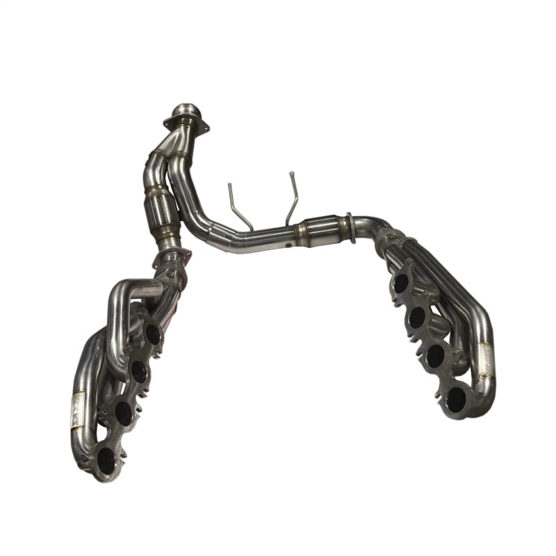 Kooks 1371H430 for 21-23 Ford F150 Coyote V8 5.0L 1-7/8in SS Header w/ GREEN Catted Connection Pipe