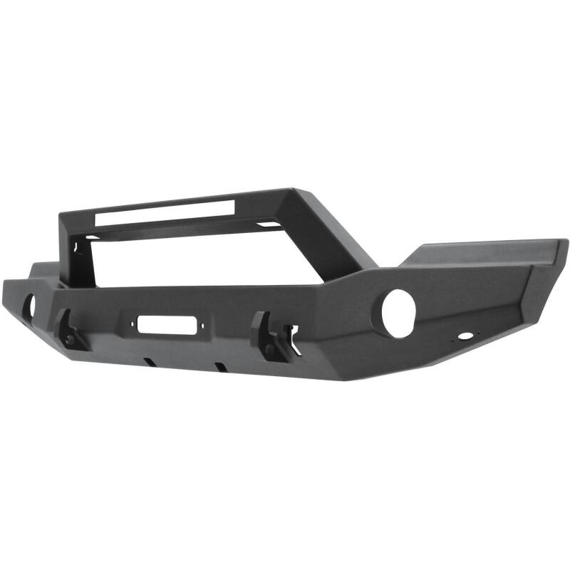 Westin 59-80055 WJ2 Full Width Front Bumper for 2007-2018 Wrangler JK Textured Black