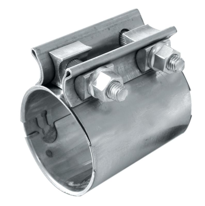 Vibrant Easy Seal SS Exhaust Sleeve Butt Joint Clamp for 2in O.D. Tubing