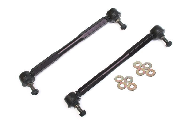 BMR 2014-2017 Chevy SS Front Sway Bar End Link Kit - Black