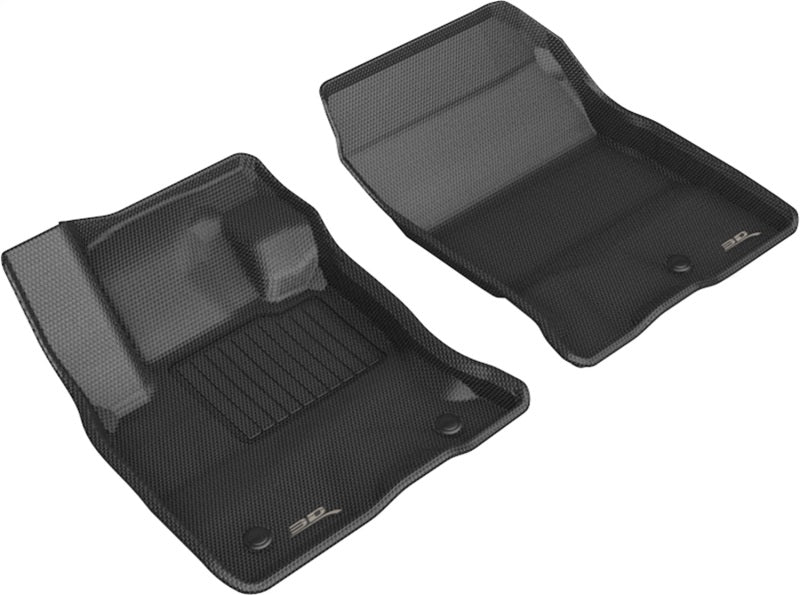3D MAXpider Kagu Front Floor Mats for 2020-2024 Ford Escape (Hybrid)