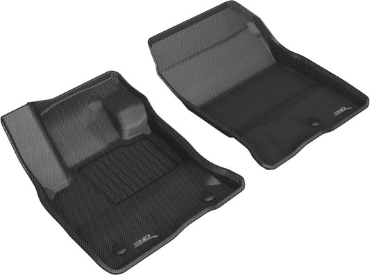 3D MAXpider Kagu Front Floor Mats for 2020-2024 Ford Escape (Hybrid)