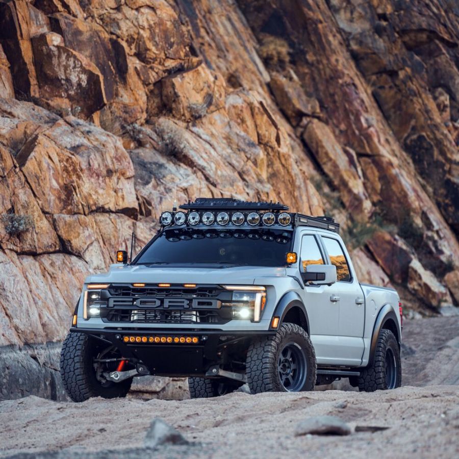 KC HiLiTES 15-26 Ford F-150/17-25 Raptor/17-25 Super Duty Platform One Roof Rack