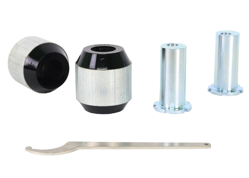 Whiteline KCA500 Front Control Arm Lower Bushing Kit Double Offset for 2018-2023 Kia Stinger