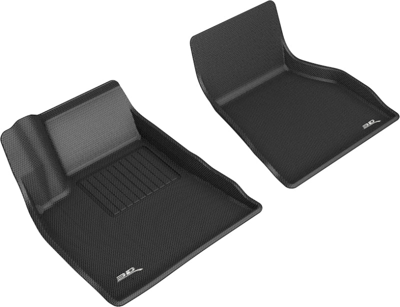 3D MAXpider Kagu Front Floor Mats for 2015-2020 Tesla Model S