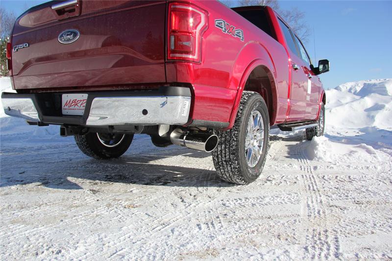 MBRP S5259304 Armor Pro Cat-Back Exhaust - 4-Inch Single Side Exit | T304 Stainless