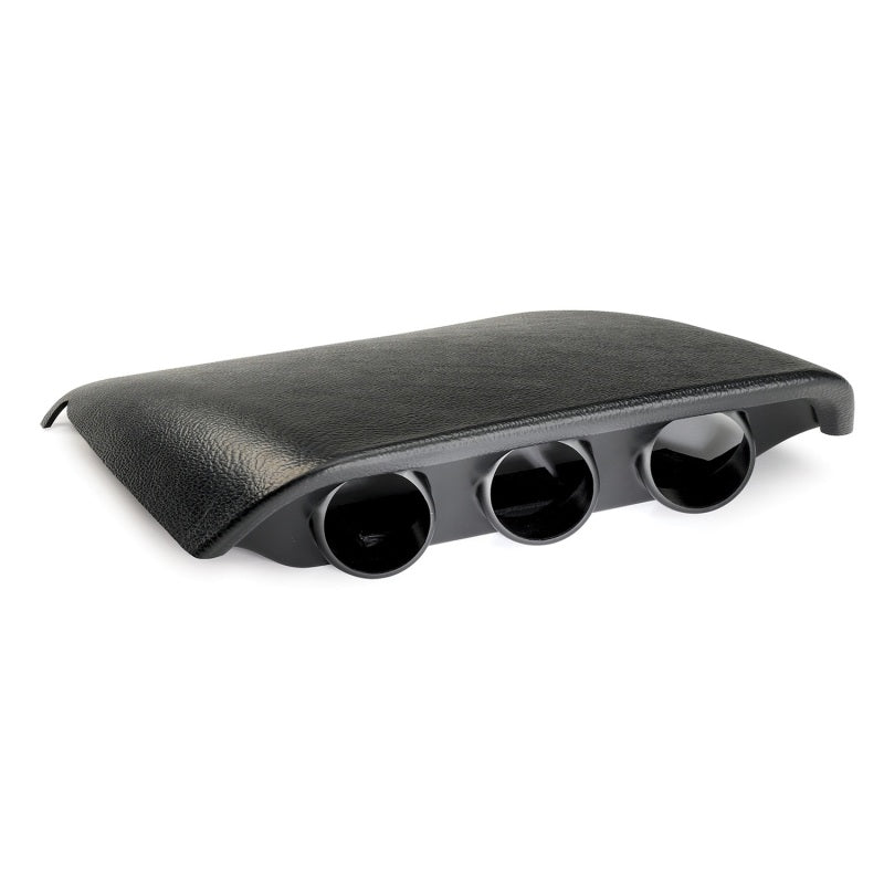 AutoMeter 10050 Black 2-1/16in Triple Dash Top Pod for 2005-2009 Ford Mustang