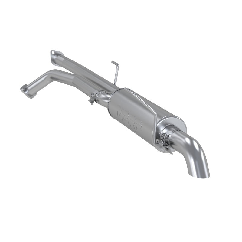 MBRP 07-08 Toyota Tundra Cat Back Turn Down Single Side AL Exhaust