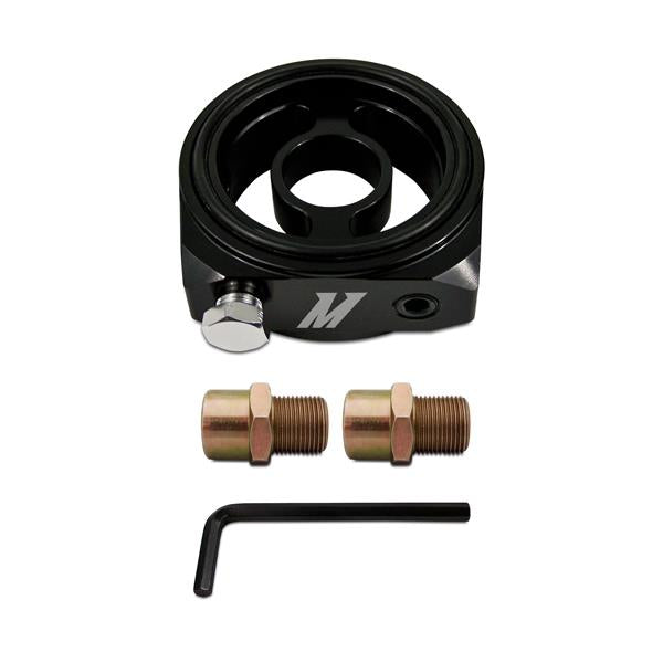 Mishimoto Oil Sandwich Plate Adapter with 3 x 1/8in NPT Ports - #MMOP-TPS