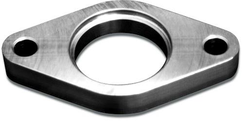 BLOX Racing 38mm Wastegate flange (TiAL/Deltagate) - Through hole (1018 Mild Steel) BXFL-00102