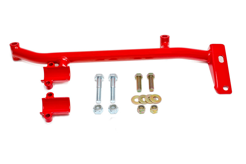 BMR 1993-2002 F-Body Manual Steering Bracket (For Stock K-Member Only) - Red