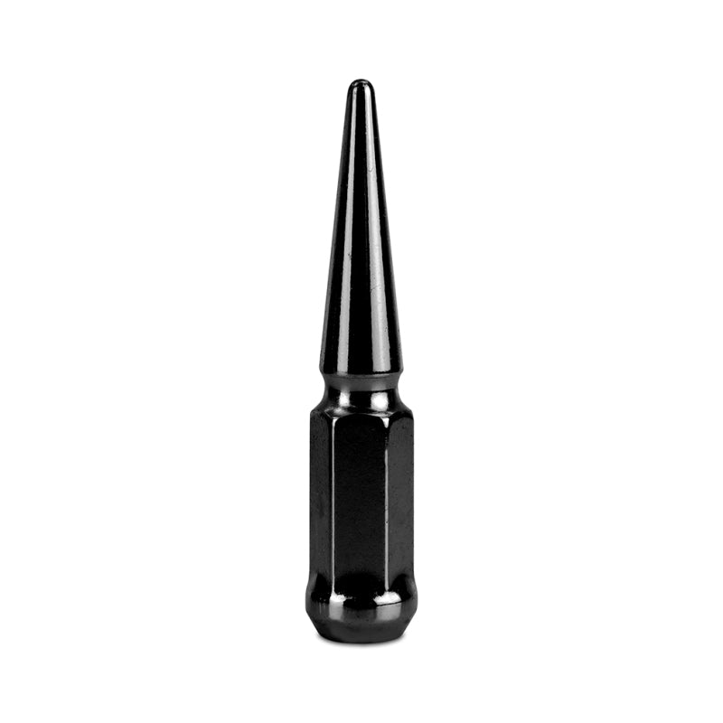 Mishimoto Mishimoto Steel Spiked Lug Nuts M14 x 1.5 24pc Set Black - #MMLG-SP1415-24BK