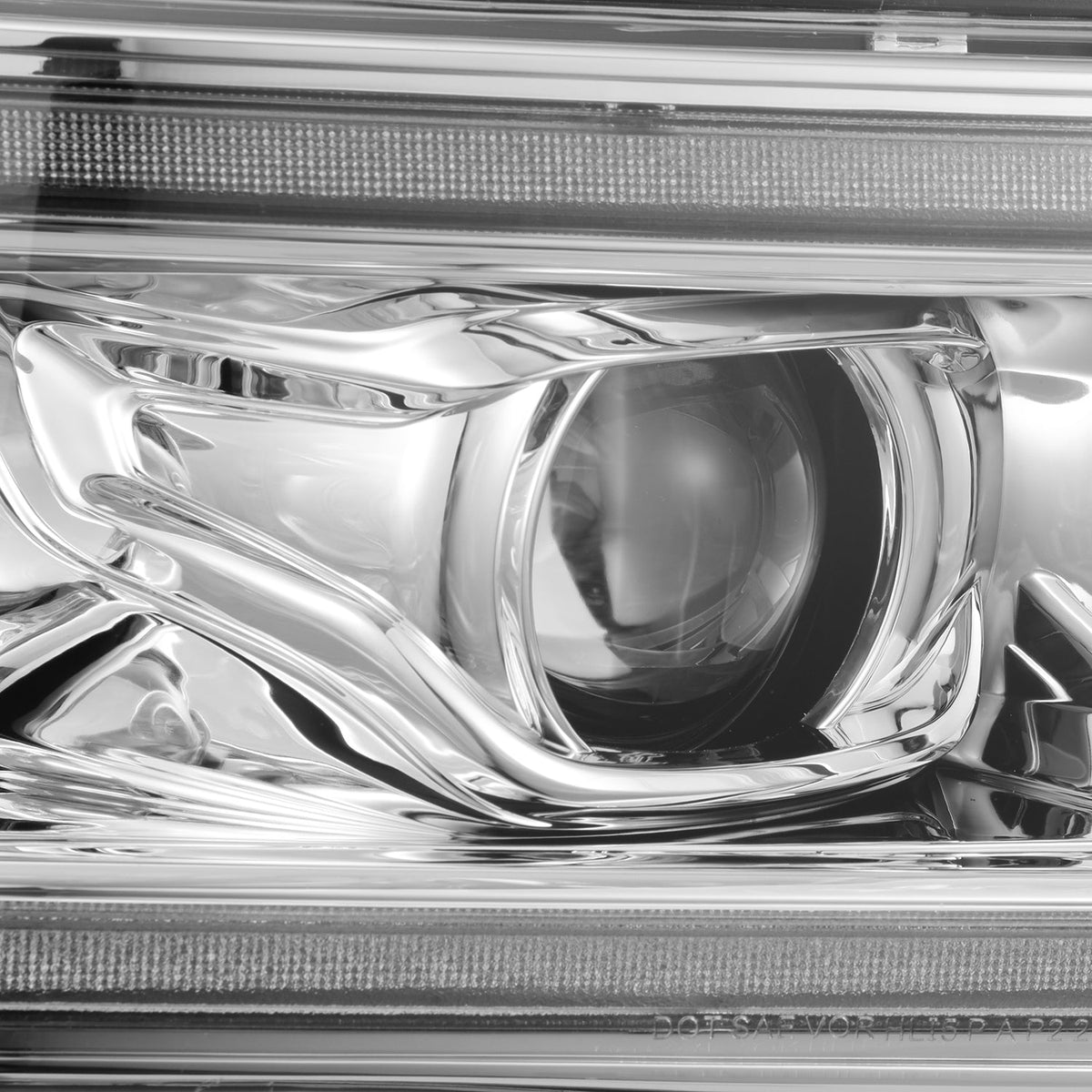 AlphaRex 880354 94-01 Dodge Ram 1500 LUXX LED Headlights Chrome with Activation Light Sequential Signal and Switchback DRL