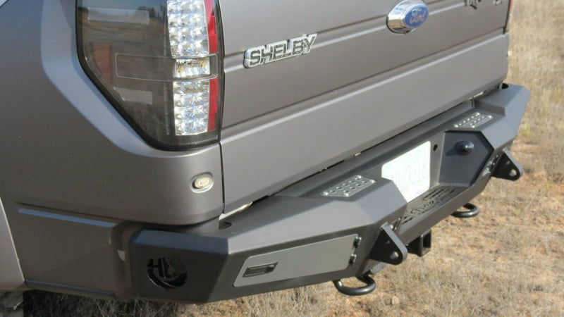 Addictive Desert Designs for 10-14 Ford F-150 Raptor HoneyBadger Rear Bumper w/ Tow Hooks