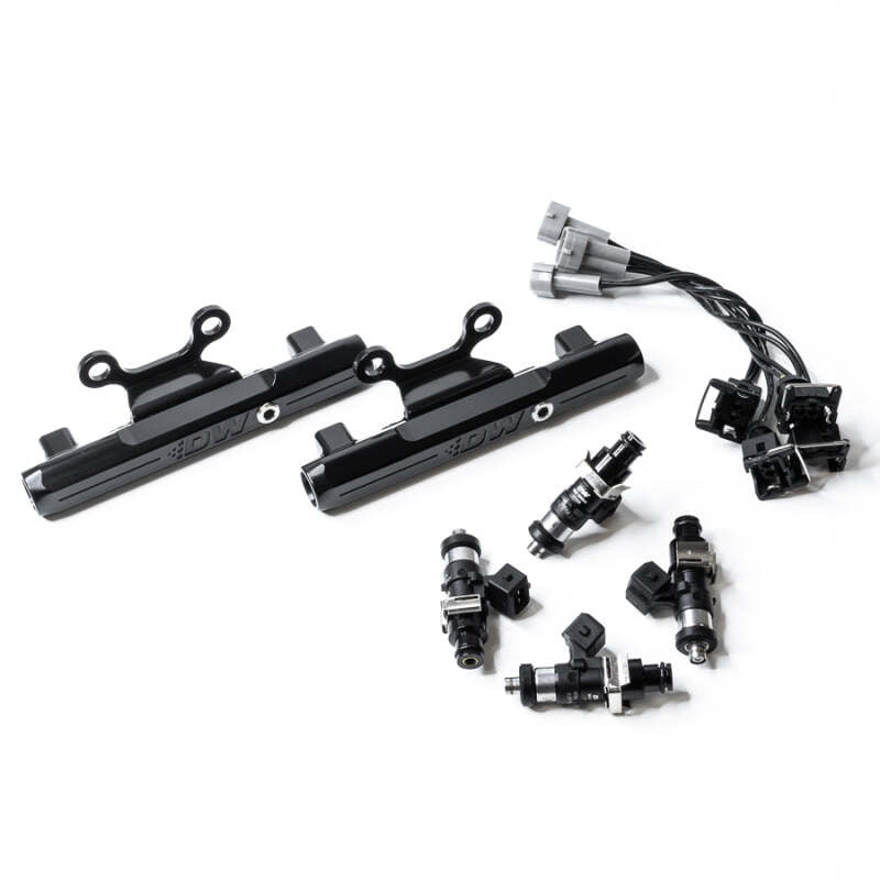 DeatschWerks 02+ Subaru WRX / 07+ STI/LGT Top Feed Fuel Rail Upgrade Kit w/ 1500cc Injectors