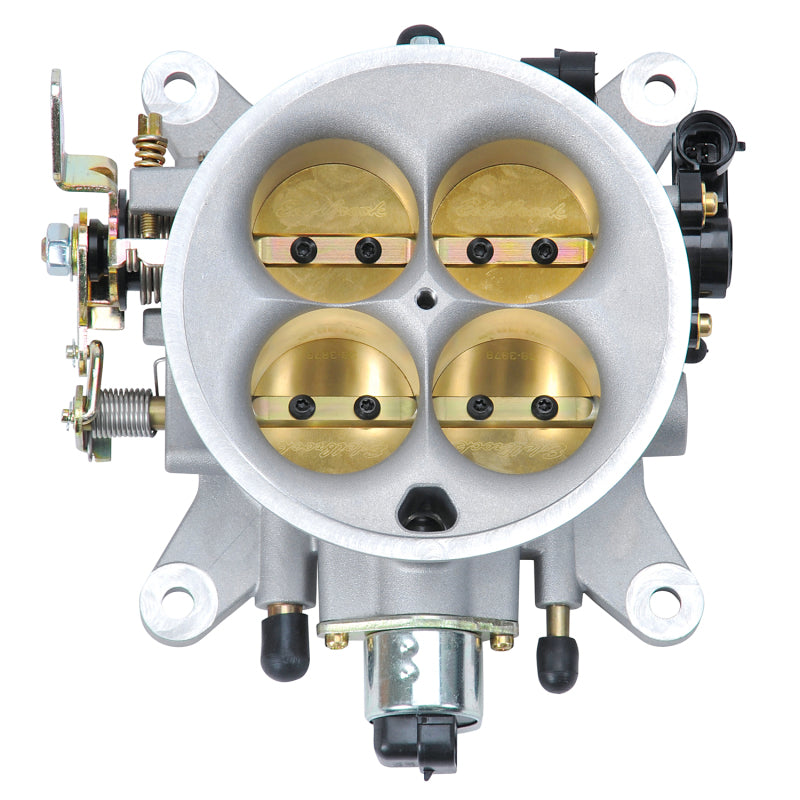 Edelbrock 4150 Throttle Body Victor EFI 4-Barrel 4150 Style Flange 1.75 in Bores Die Cast