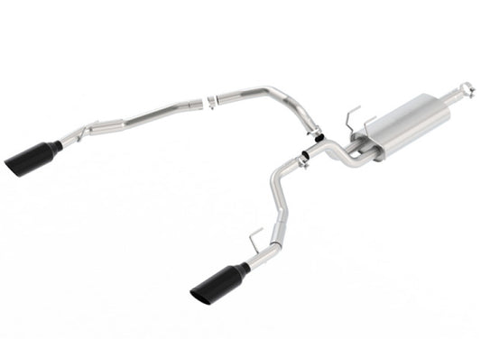 Borla 140307BC 09-17 Ram 1500 5.7L V8 3in-2.5in Dual Out Pipe 5in Tip S-Type Exhaust Black Chrome - #140307BC